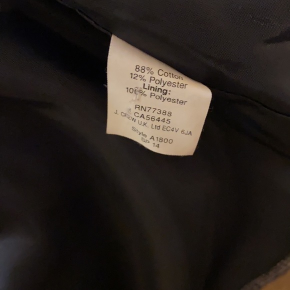 J.CREW blazer size 6, excellent condition. - Picture 9 of 13